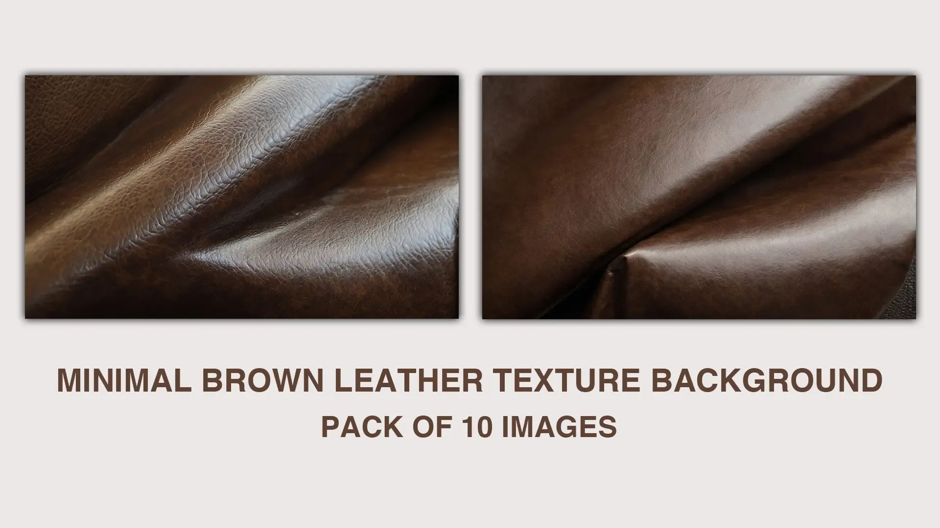 Minimalistic Brown Leather Texture Backgrounds